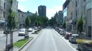 Fahrt mit der BVG Buslinie M85 von Walther Schreiber Platz nach Lippstädter Straße 1Video [upl. by Aiuqal]