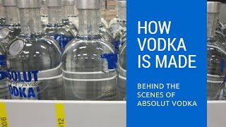 How Vodka Is Made Behind The Scenes of Absolut Vodka [upl. by Toddie]