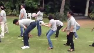 Team Building Activities  Pass The Ball Game [upl. by Kcirddehs]