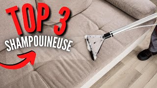 TOP 3  Meilleure Shampouineuse 2023 pour tapis moquette canapé voiture [upl. by Belinda]