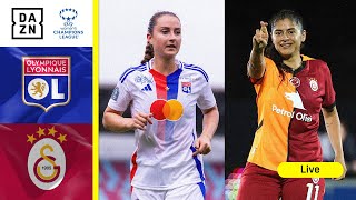 Olympique Lyonnais  Galatasaray  UEFA Women’s Champions League Maç Günü 1 Maçın Tamamı [upl. by Ahsimal]