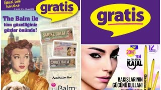 Gratis ürünleri ocak katalogu [upl. by Metzger]