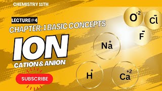 Ion and its types Anions and Cations  Chemistry Class 11 Chapter 1 Basic Concepts [upl. by Behka]