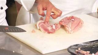 Chicken Boning Master Class with William Angliss Institute [upl. by Adnaerb315]