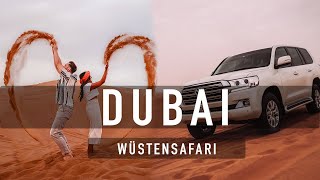 Wüstensafari Dubai  Unsere Wüstentour in Dubai [upl. by Aihsekel]