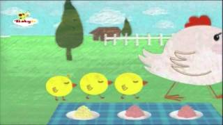 Los Pollitos  BabyTV Español [upl. by Hilario]