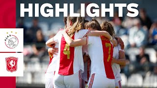 𝐁𝐈𝐆 𝐠𝐚𝐦𝐞 𝐁𝐈𝐆 𝐫𝐞𝐬𝐮𝐥𝐭 🔥  Highlights Ajax Vrouwen  FC Twente Vrouwen  Azerion Vrouwen Eredivisie [upl. by Bezanson]