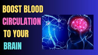 5 Vitamins To Boost BLOOD Circulation To The Brain [upl. by Loy]