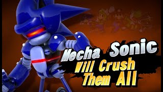 Super Smash Bros Ultimate  Mecha Sonic Moveset mod trailer [upl. by Guevara]