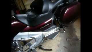 Changing the headlamp on the Goldwing GL1800 [upl. by Tterrab]