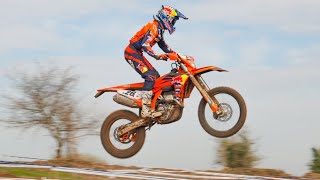 Josep Garcia amp KTM 250 EXCF 2024 🍊 wins the Enduro Santiago 2023 by Jaume Soler [upl. by Ydoj]