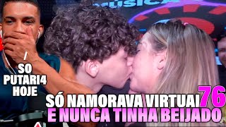 HUDSON REAGINDO SÓ NAMORAVA VIRTUAL E NUNCA TINHA BEIJADO Muca Muriçoca [upl. by Nylarahs]