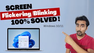 Fix Screen Flickering or Blinking Problem in Windows 111087 Laptops amp PC  Screen Flashing [upl. by Reine]