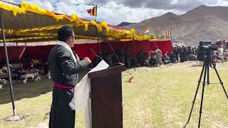 CHANGTHANG DISTRICT CELEBRATION  KONCHOK STANZIN FULL SPEECH [upl. by Eeznyl]