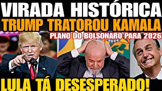 Urgente VITÓRIA DE TRUMP NOS EUA VIRADA HISTÓRICA LULA CHORA DESESPERADO COM ESSA POSSIBILIDAD [upl. by Sarson]