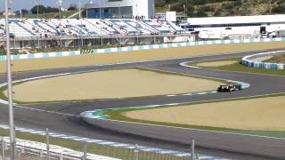 F1 Testing 2011  Jerez Racetrack [upl. by Chan]