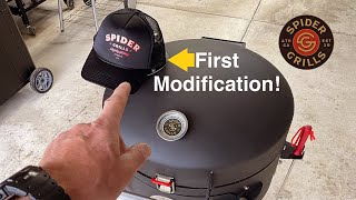 Spider Grills Huntsman SmokerGrill  More Questions Answered  First Modification [upl. by Almeta143]