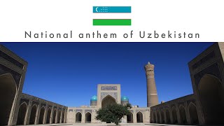 ウズベキスタン共和国国歌  National anthem of Uzbekistan [upl. by Namrak]