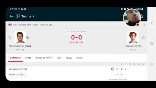 Sinner Vs Vavassori LIVE Stream amp ATP Miami Open 2024 amp Jannik Sinner Vs Andrea Vavassori LIVE [upl. by Elpmet]
