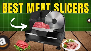 5 Best Meat Slicers 2024 [upl. by Yreffej135]