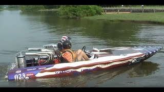 650HP Drag Boat Runs [upl. by Dianthe]