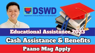 DSWD Educational Assistance AICS Assistance To Individual In Crisis Educational Aid Paano mag Apply [upl. by Frankel87]