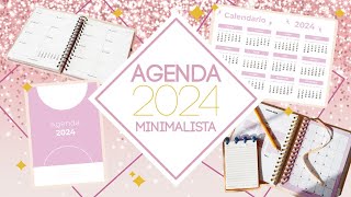 Agenda Minimalista 2024 ✨️ Bruja Creativa [upl. by Ahsikyt]