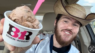 BaskinRobbins German Chocolate Cake Ice Cream Review [upl. by Philippine]