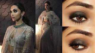 Deepika Padukone IIFA 2016 Smoky Eye Makeup Tutorial  corallista [upl. by Retsevlis]