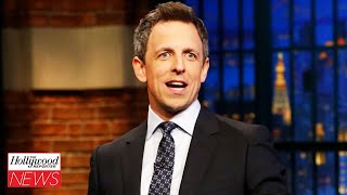 Seth Meyers Tests Positive For COVID19 amp Cancels ‘Late Night’ Shows  THR News [upl. by Brathwaite]