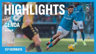 HIGHLIGHTS  Napoli  Genoa 11  Serie A 25ª giornata [upl. by Nightingale]