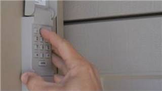 Garage Door Help  How to Reset a Garage Door Keypad Outside [upl. by Dorren]