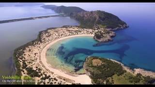 Navarino Bay and surroundings 4K Drone Relaxation Footage [upl. by Yemane]