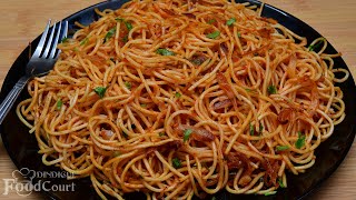 Spicy amp Tasty Noodles without Sauce and Vegetables Noodles Recipe [upl. by Waugh355]