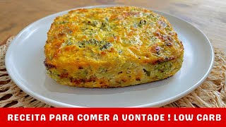 JANTAR QUE EMAGRECE RÁPIDO FÁCIL BARATO E DELICIOSO  SEM FARINHA  LOW CARB [upl. by Amabil]