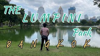 The Lumpini Park Bangkok Thailand  park vlog bangkok [upl. by Eirrehc504]