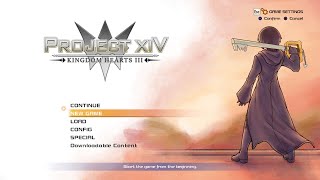 vertical stream Kingdom Hearts Project XIV FULL PLAYTHROUGH [upl. by Ricardama]