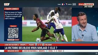 La victoire des bleus soulage telle  France Belgique 20 [upl. by Morocco599]