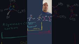 Simple trick to identify Asymmetric carbonchiral stereo centre in organic molecules neet jee ce [upl. by Barny]