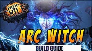 POE Arc Witch Elementalist Build Guide  Path of Exile [upl. by Eppillihp]