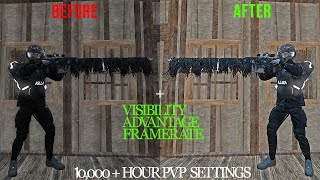 Best DayZ PVP Settings 2024  Settings Filters Stretched Crosshair Overlay [upl. by Rodge]