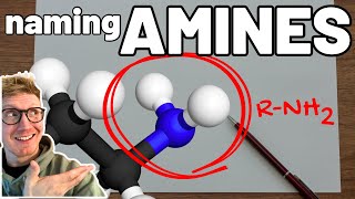 Naming Amines for Alevel Chemistry using IUPAC rules [upl. by Roi]