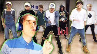 😂 Comedian Reacts to BTS Silver Spoon Baepsae mirrored Dance Practice 😂 [upl. by Smiga]