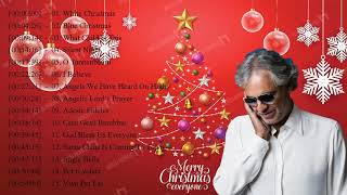 Andrea Bocelli Las mejores canciones de navidad  Andrea Bocelli Feliz Navidad Feliz Año Nuevo 2020 [upl. by Enyal]