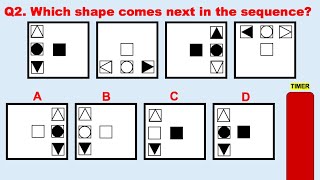 ABSTRACT REASONING Test Questions [upl. by Ahseit]