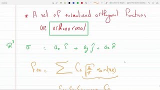 Finding norm and the normalized function and discuss orthogonality and orthonormal functions 1282 [upl. by Werda]