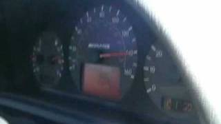 CLK55 AMG top speed test [upl. by Held253]