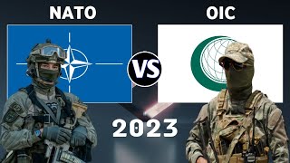 NATO vs OIC Military Power Comparison 2023  OIC vs NATO Military Power 2023 [upl. by Lancelot]