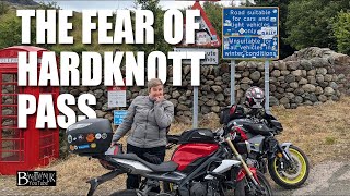 Hardknott Pass overcoming her fear Steepest road in England Carols first ever attempt [upl. by Aibonez]