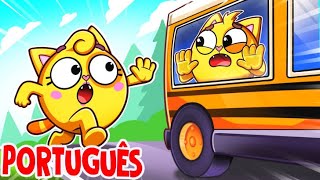 Cuidese na Canção do Ônibus 🚌  Canções Infantis 🐱🐨🐰🦁 e Rimas de Creche por Baby Zoo [upl. by Leod]